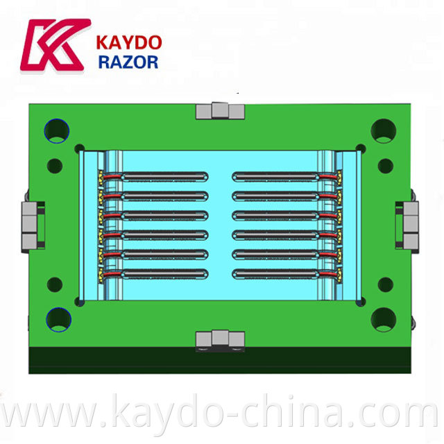 Kaydo china high quality custom design razor mould plastic shaver razor mold